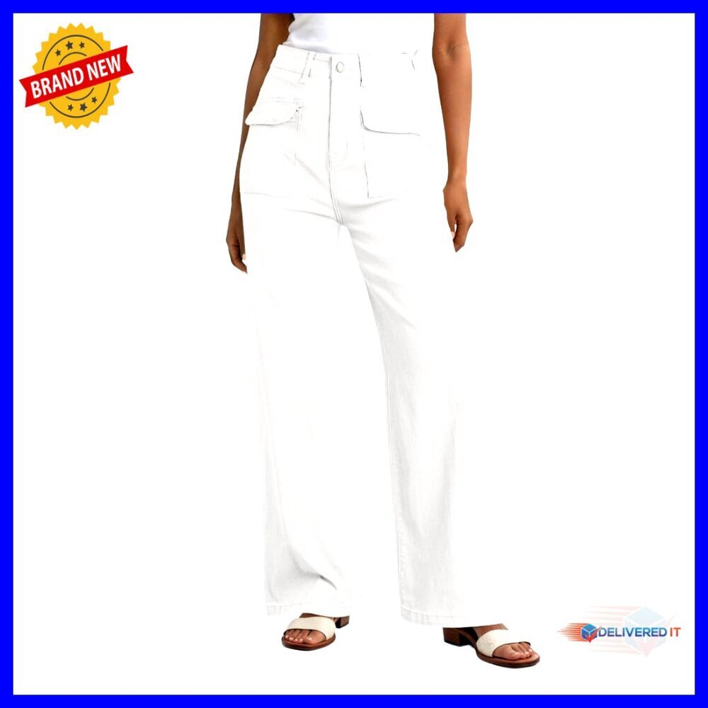 Wide Leg Cargo Pants High Waisted Baggy Y2K Trendy Workwear Casual Outfits